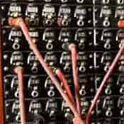 manual switchboard connections