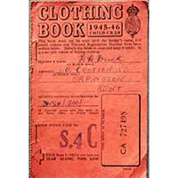 clothing ration book WW2