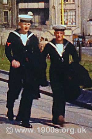 Naval uniform as seen on the streets