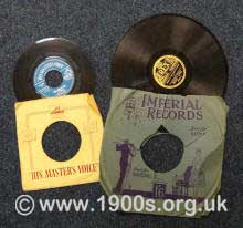 45 and 78 gramophone records