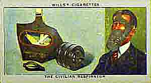 A World War Two civilian gas mask