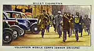 Second World War volunteer mobile corps of owner drivers