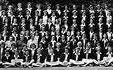 Fifth section of the 1952 School photograph for Copthall County Grammar School.