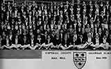 Third left section of the 1955 School photograph for Copthall County Grammar School.