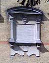 Plaque commemorating the opening of Silver Street School in 1901