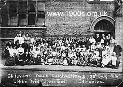 Peace celebrations after World War One, 1919 Edmonton