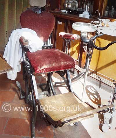 Victorian dentist's chair