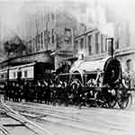 early steam train