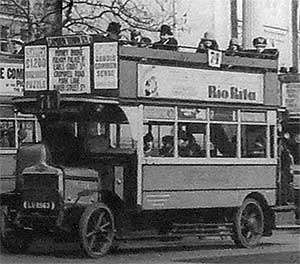 early 20th century bus