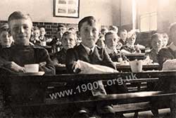 All boys tiered classroom 2 of 2, c1910