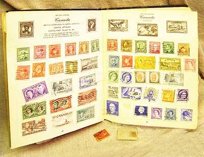 stamp album