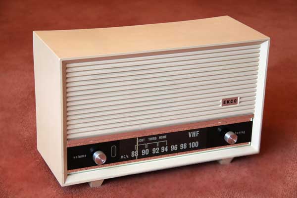 c1958 radio: Ecko U354, thumbnail