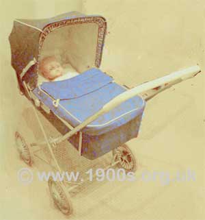 Old child's dolls pram