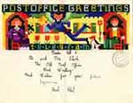 1938 greetings telegram issued by the British GPO (General Post Office, thumbnail