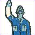 police arm signals to traffic