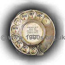 Dial of an old UK phone