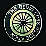 bDetail of the badge of the Bevin Boys Association