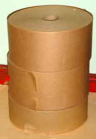 brown paper rolls used for protecting windows in World War Two