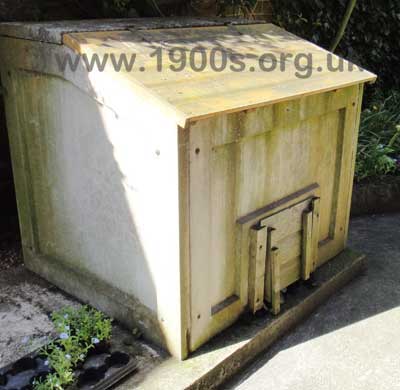 concrete coal bunker