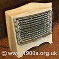 A domestic electric fire, 1940s and 1950s icon