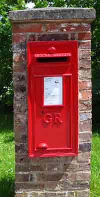 Georgian UK postbox