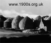 group of haystacks