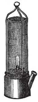 Miner's safety lamp