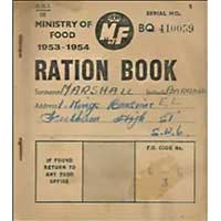 ration book WW2