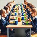 school dinners icon