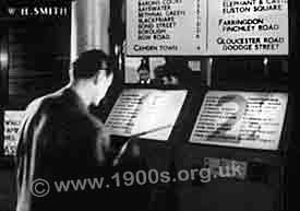 Old ticket machines for London Underground trains