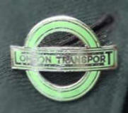London Transport lapel badge, mid 1900s