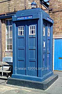 Old police box, Tardis style