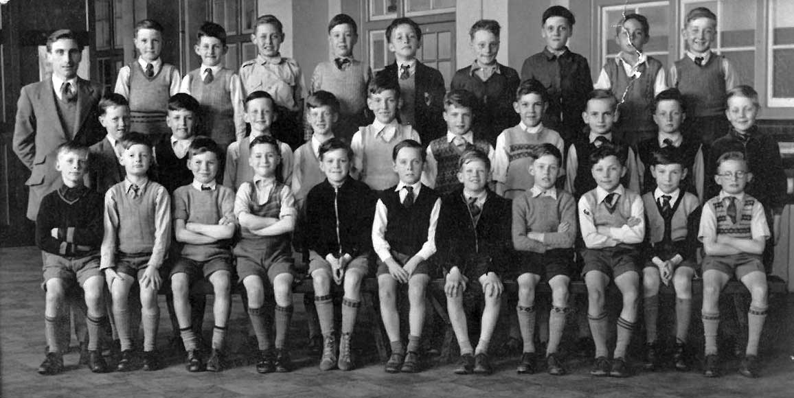 Silver Street School class, circa 1953-1954