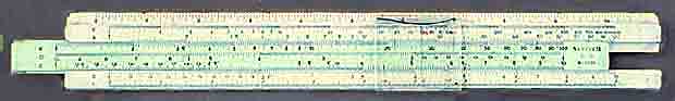 a basic slide rule