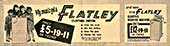 advert for Flatley dryer/airer and washing machine
