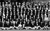 Second left section of the 1949 School photograph for Copthall County Grammar School