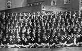 Fifth section of the 1961 School photograph for Copthall County Grammar School.