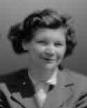 Miss Campbell, French teacher at Copthall County Grammar School, Mill Hill, north London, in the 1950s