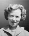 Mrs Howle, maths and geography teacher, 1950s