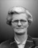 Miss Morris, Biology teacher at Copthall County Grammar School, Mill Hill, north London, in the 1950s