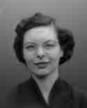 Miss Trew, art teacher at Copthall County Grammar School, Mill Hill, north London, in the 1950s