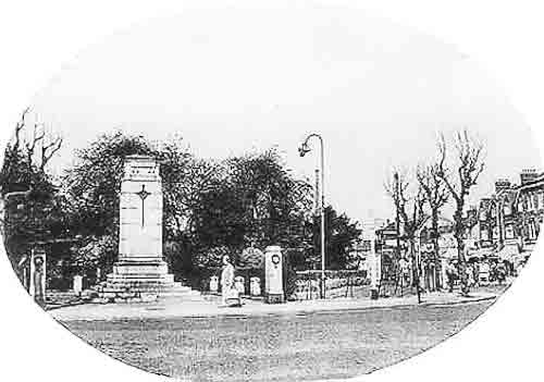 cenotaph, Edmonton Green, about 1960