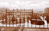 The front of Edmonton Military Hospital when it was North Middlesex Hospital