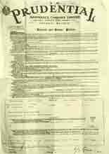 1938 UK house contents insurance policy