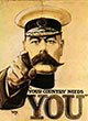 poster showing General Kitchener