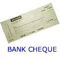 bank cheque - small icon