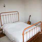 Victorian bedroom in a working class household