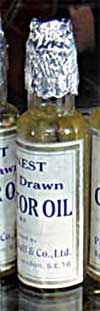Castor oil, a Victorian / Edwardian laxative, particularly given to children