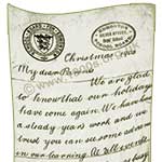 Christmas letter 1903