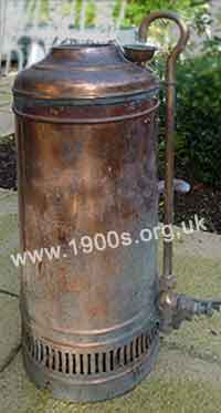Victorian copper geyser